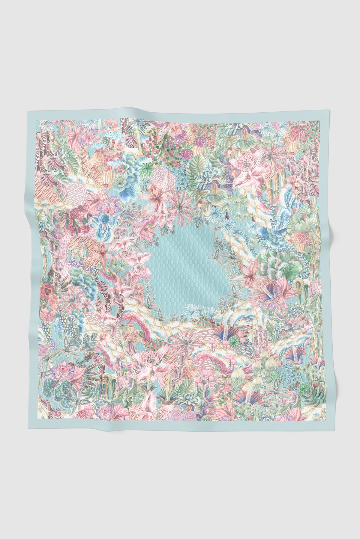 Forestis Vual Kare Eşarp - Aquamarine