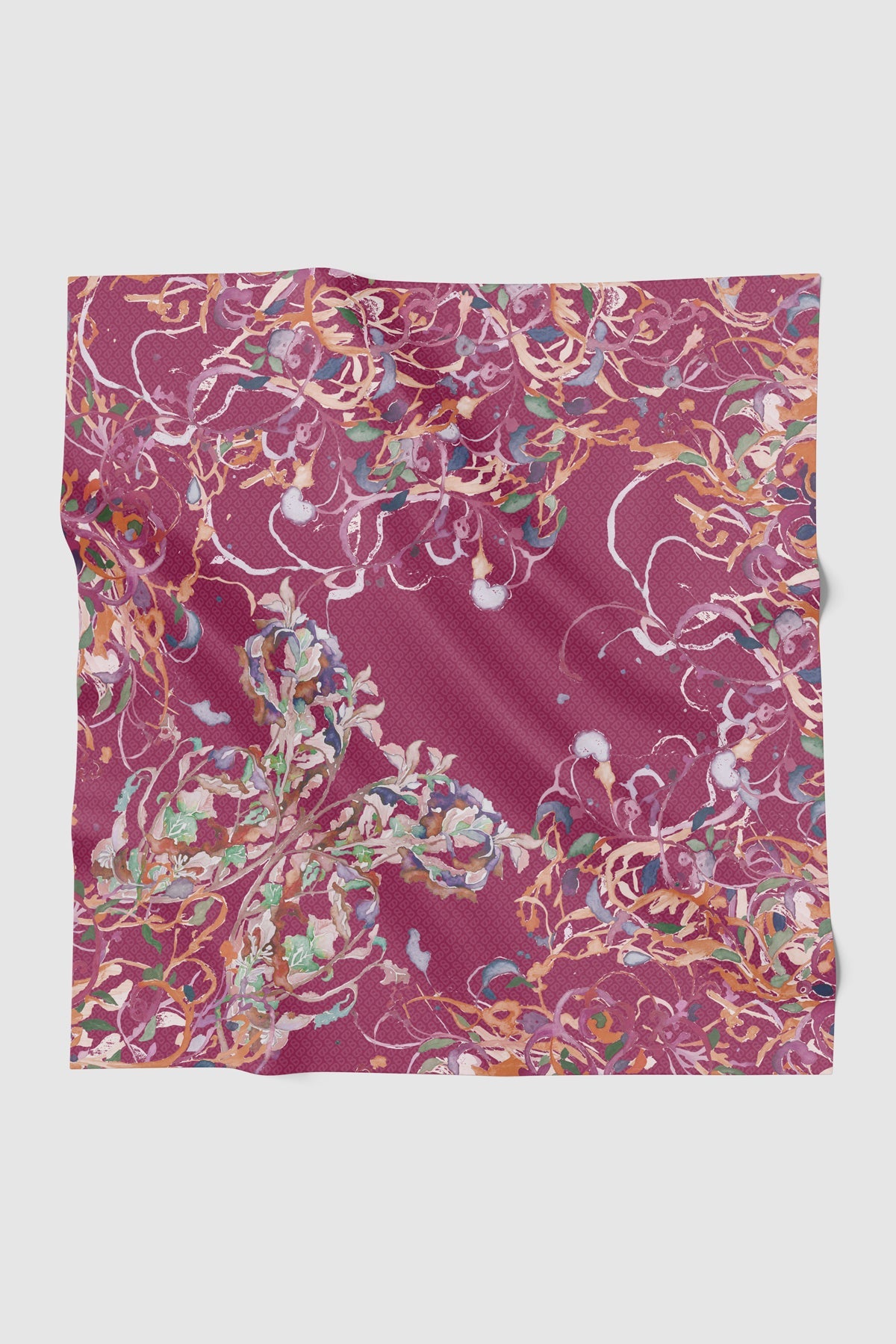 Velmora Vual Kare Eşarp - Pigment