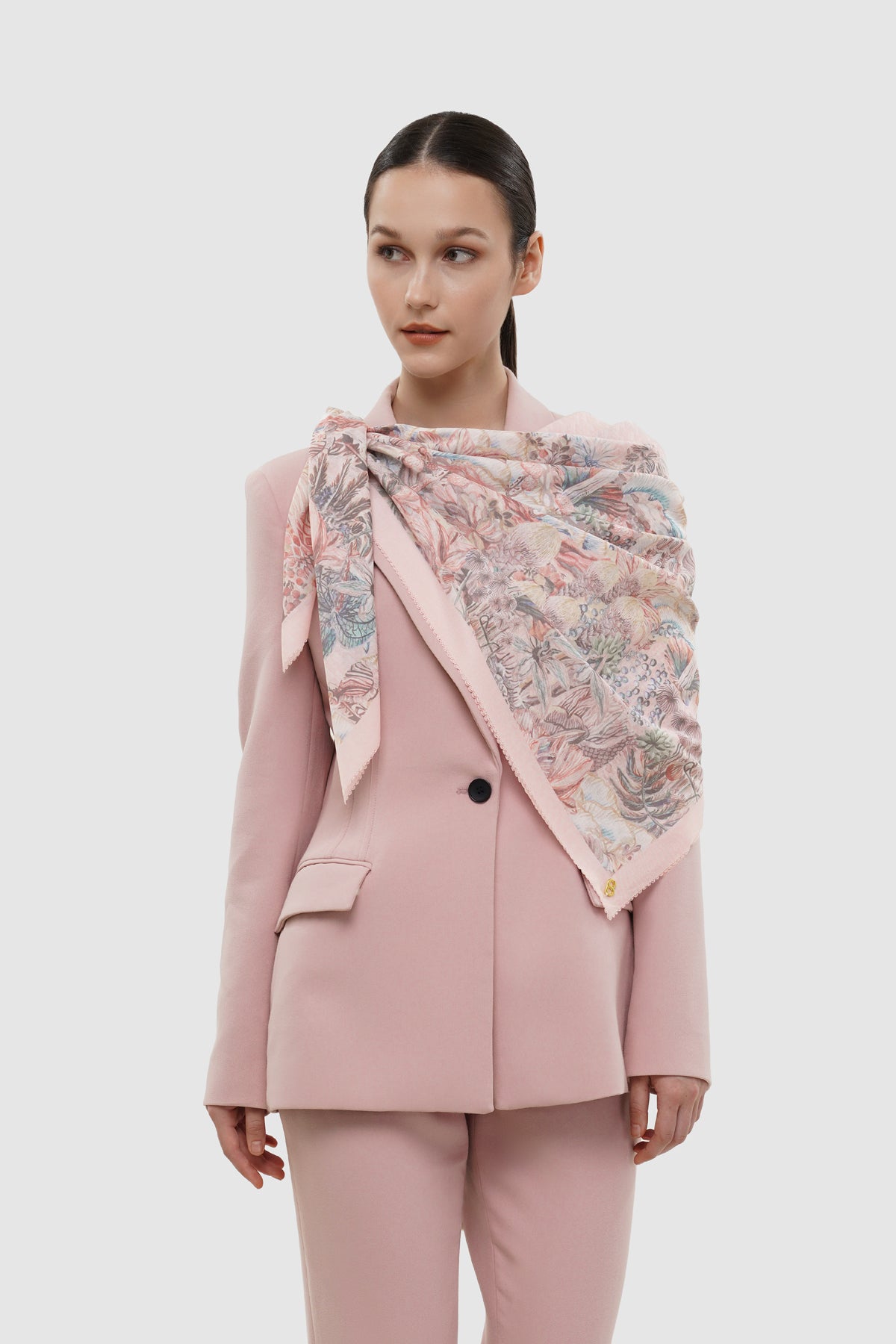 Forestis Vual Kare Eşarp - Petal