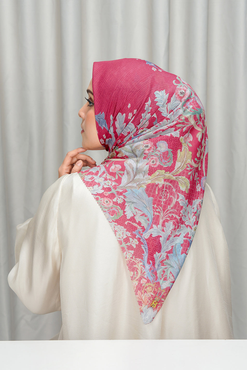 Royale Grandeur Vual Eşarp - Pink Yarrow
