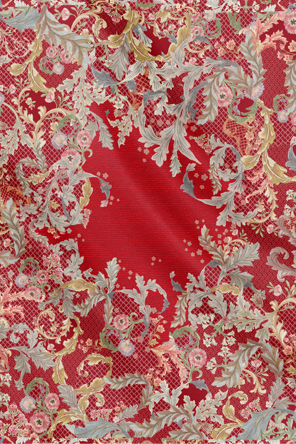 Royale Grandeur Vual Eşarp - Crimson