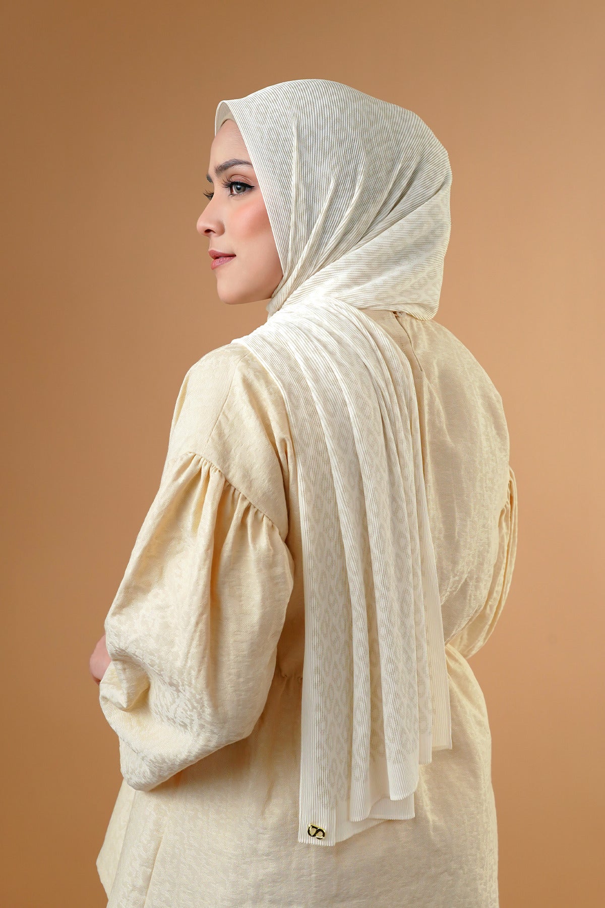Tapis Piliseli Şal - Vanilla