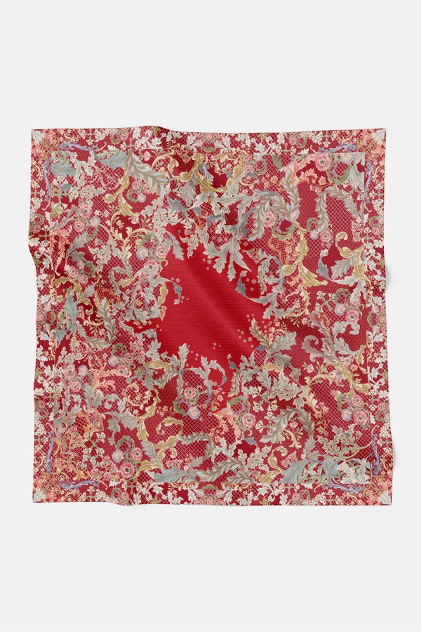 Royale Grandeur Vual Eşarp - Crimson