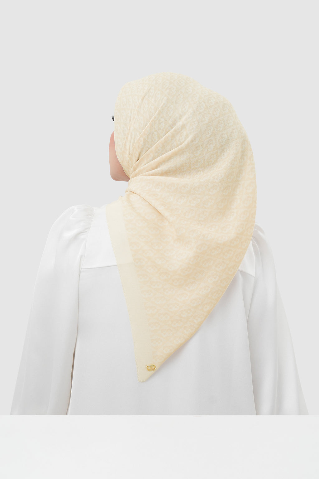 Prism Vual Kare Eşarp - Lemon Drizzle