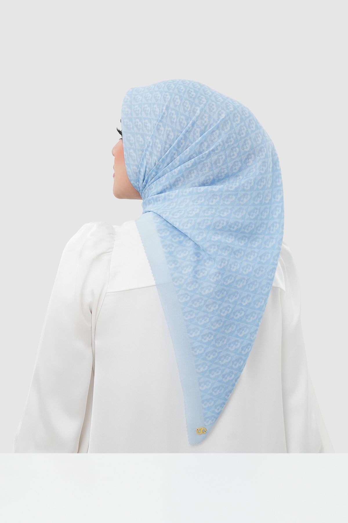 Prism Voile Square Scarf - Bubblegum