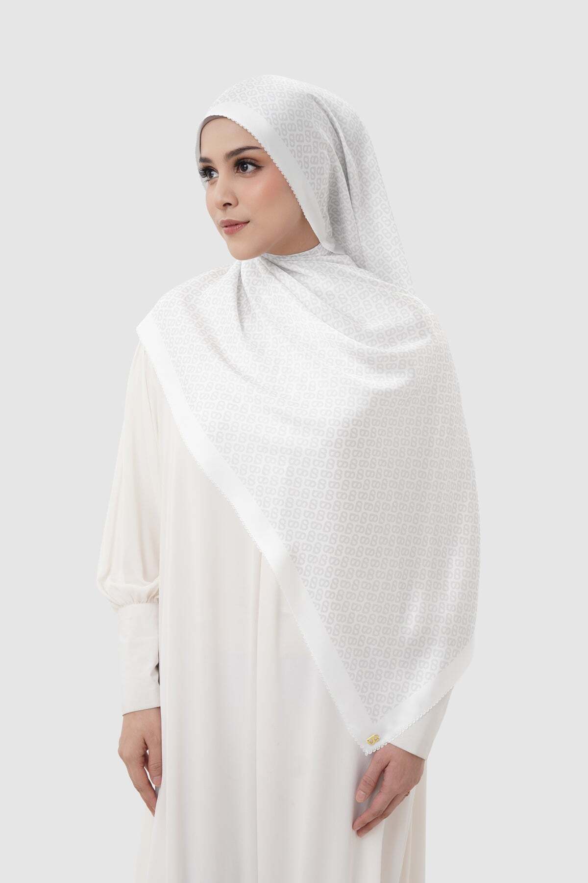 Tapis Saten Şal - Vanilla
