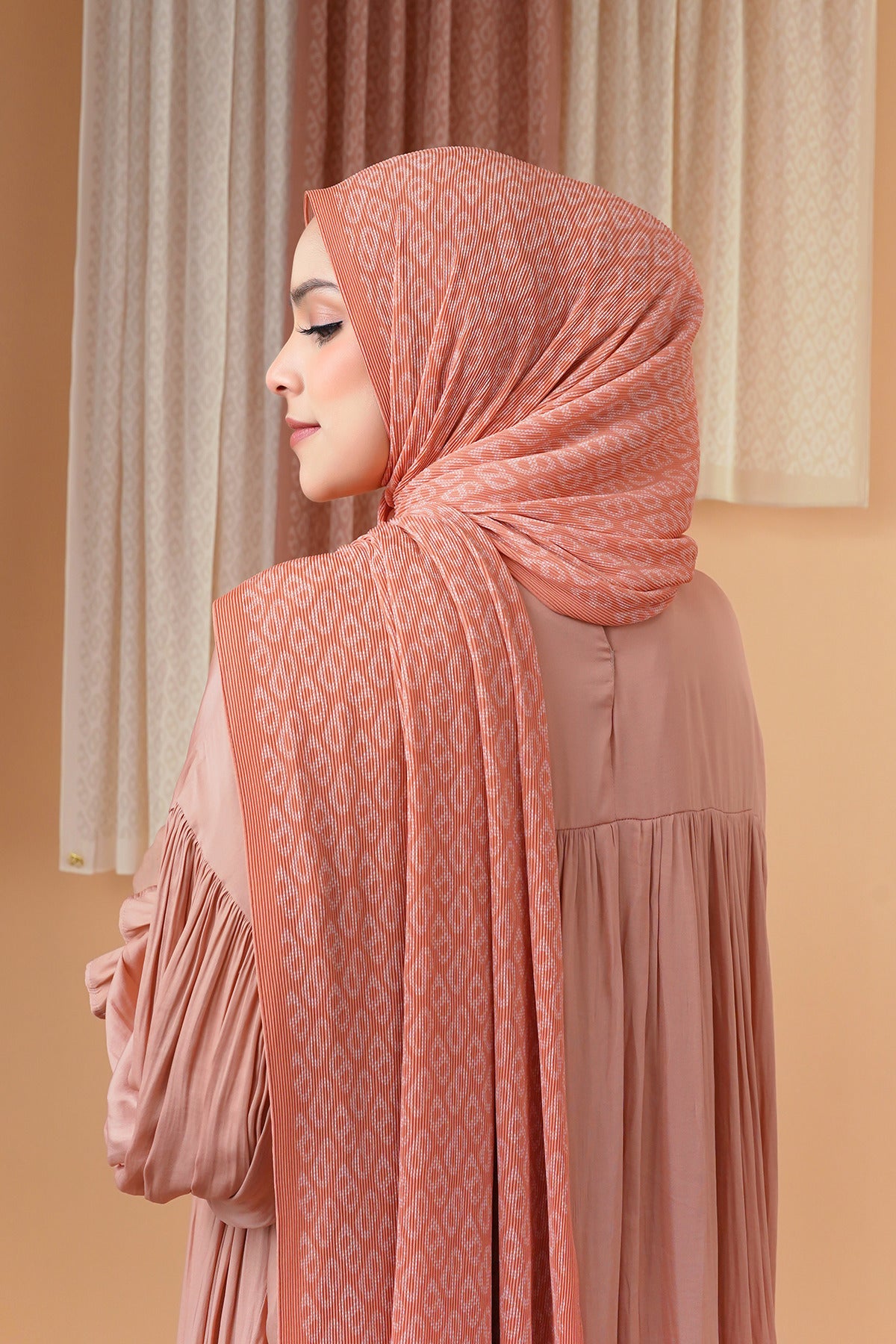 Tapis Piliseli Şal - Coral