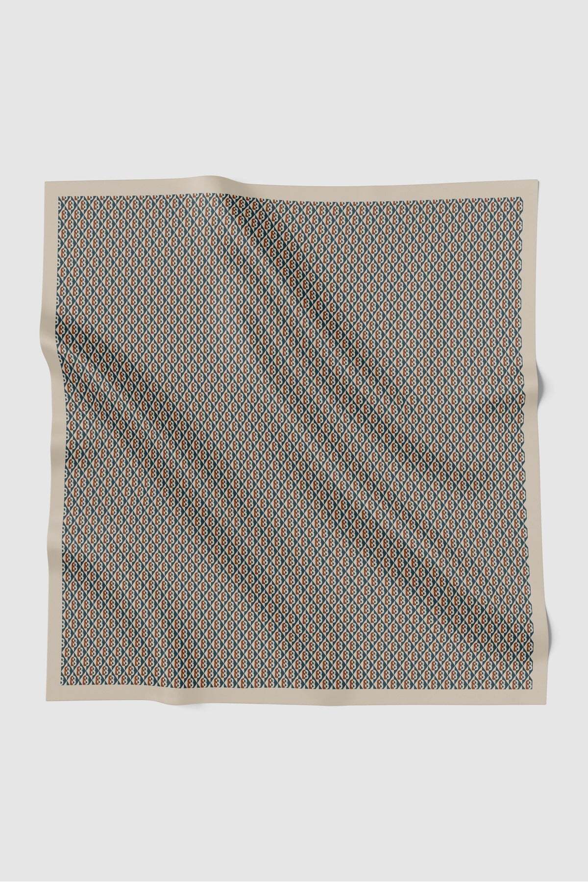 Prism Voile Square Scarf - Toasty