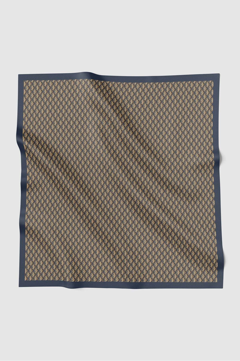 Prism Voile Square Scarf - Blue Pea Tea