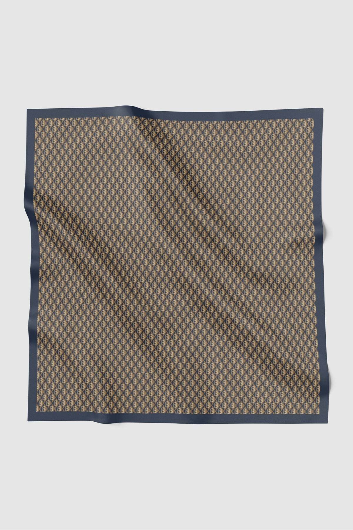 Prism Voile Square Scarf - Blue Pea Tea