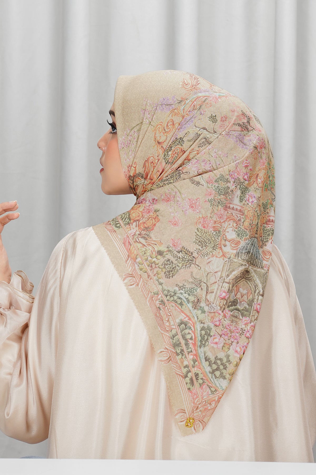 Palace Voile Square Scarf - Charme