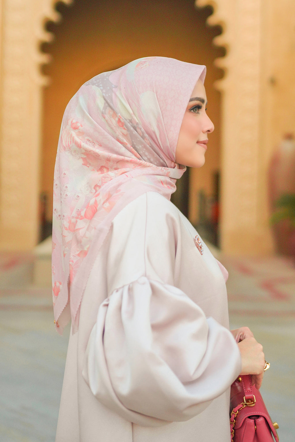 Arabian Night Square Scarf - Palace