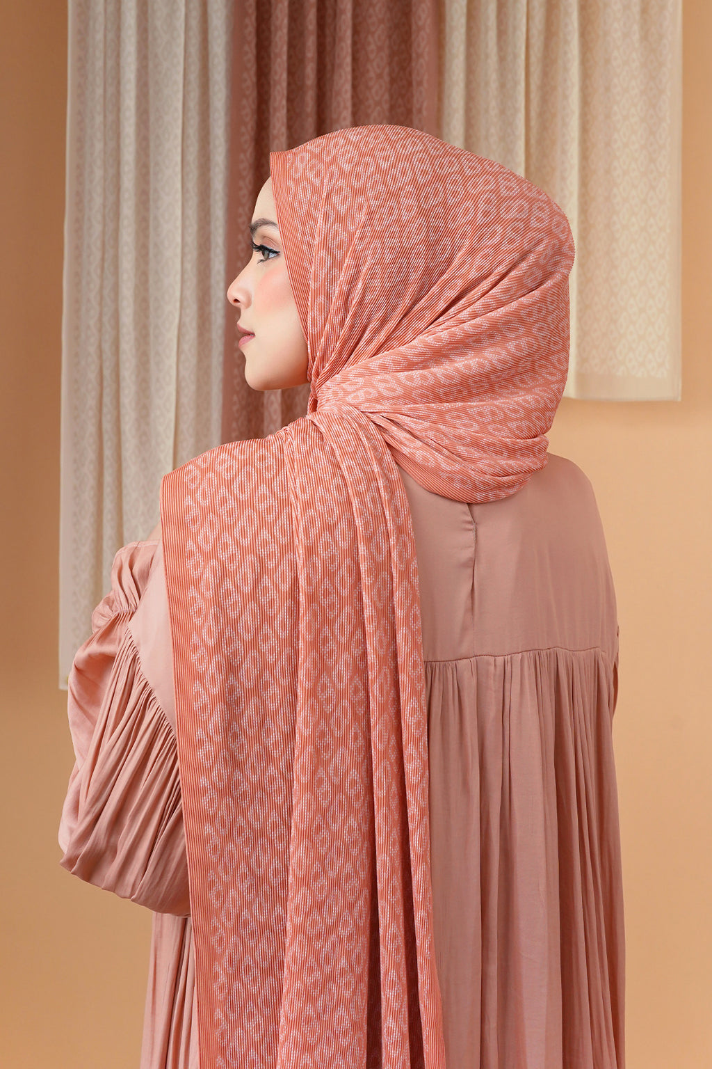 Tapis Piliseli Şal - Coral