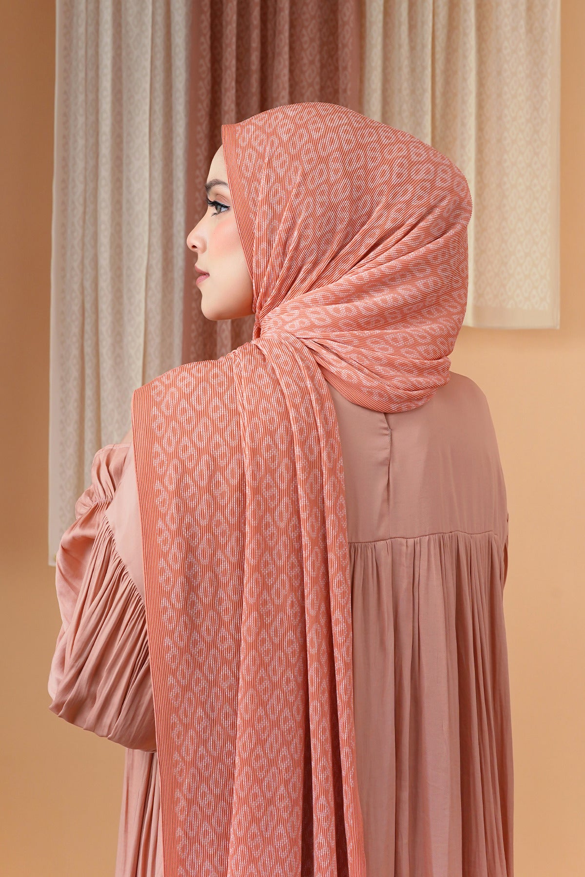 Tapis Piliseli Şal - Coral