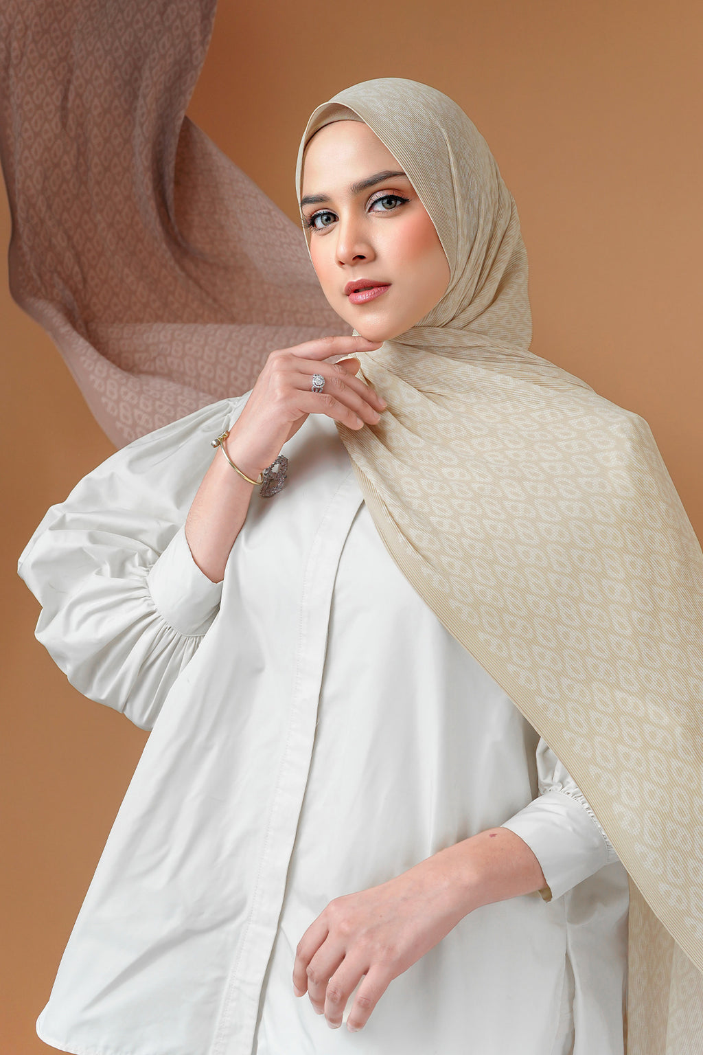 Tapis Piliseli Şal - Ivory