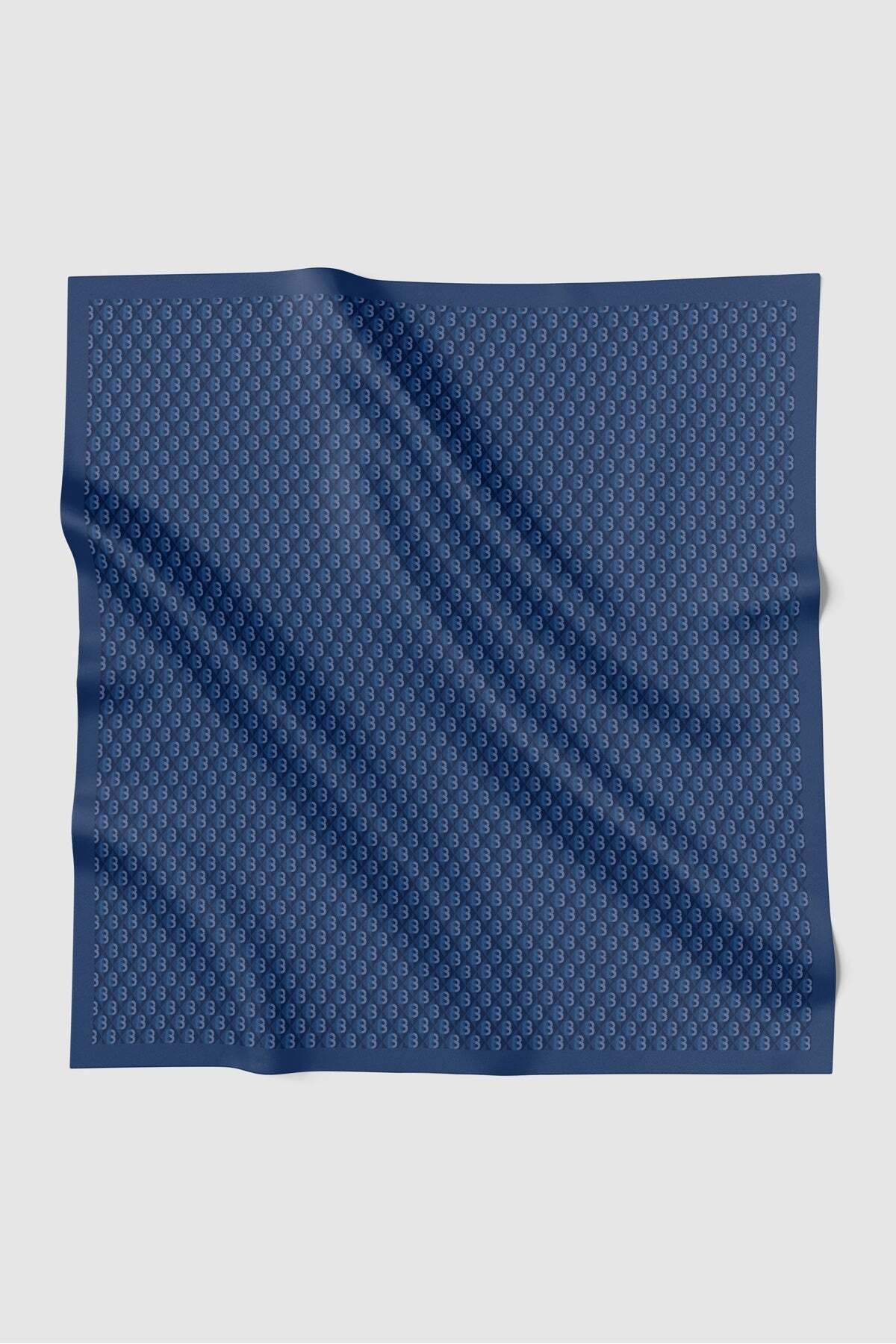 Prism Voile Square Scarf - Blueberry