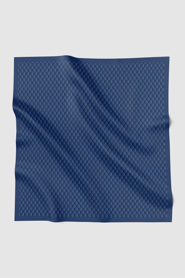 Prism Vual Kare Eşarp - Blueberry