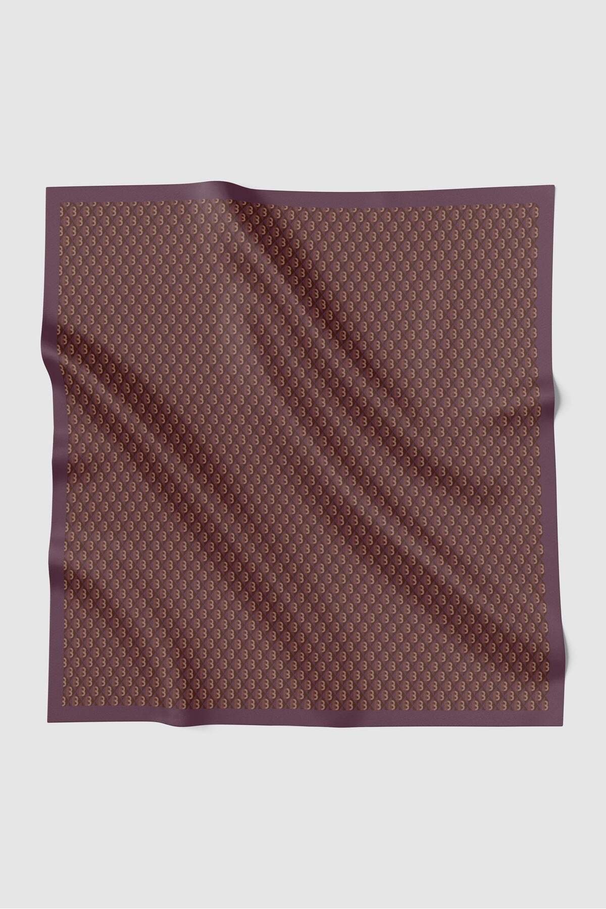 Prism Voile Square Scarf - Apple Pie