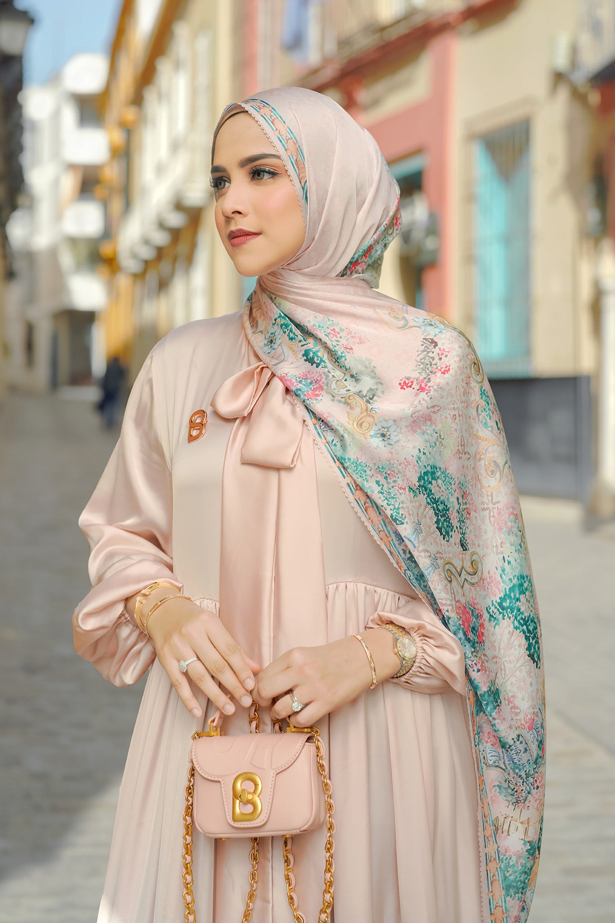 Sevilla Saten Şal - Dulce