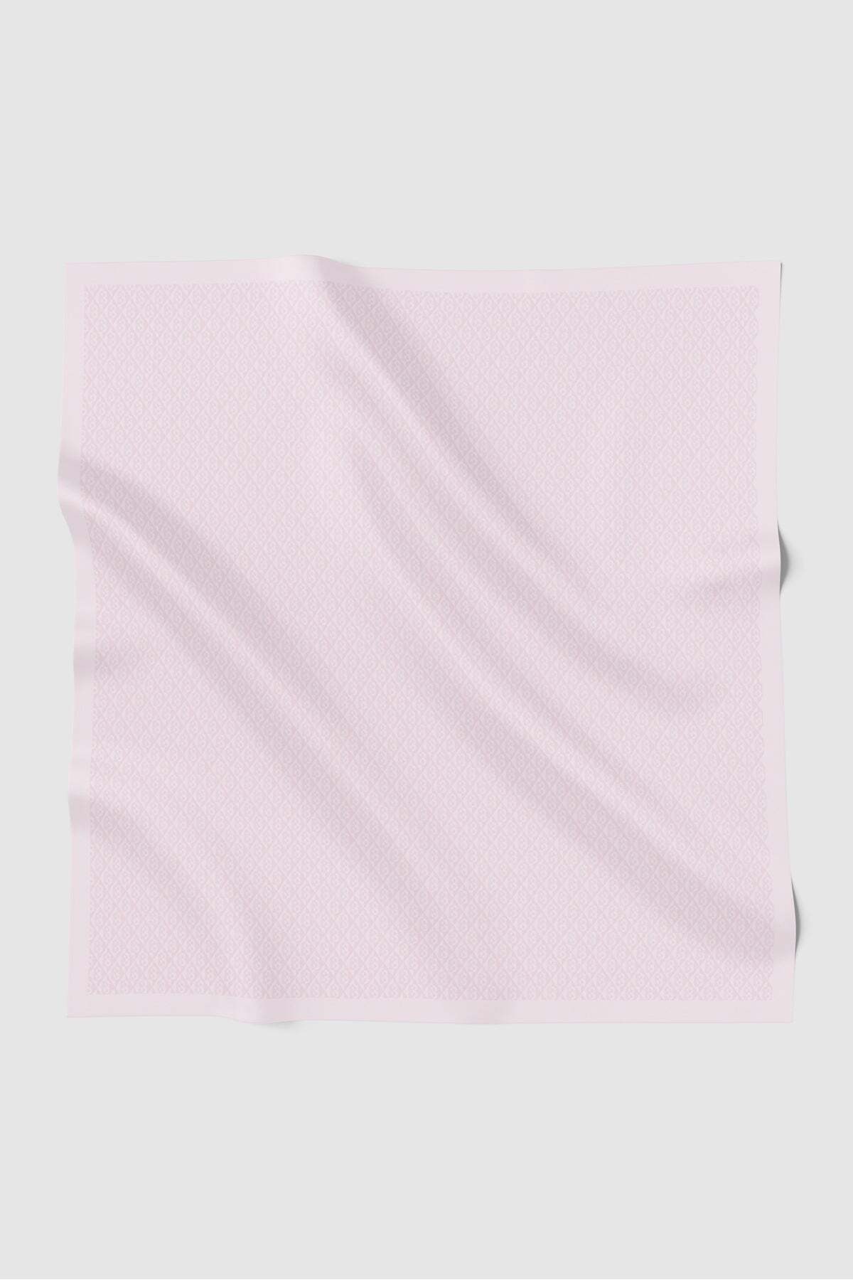 Prism Voile Square Scarf - Rose Whip