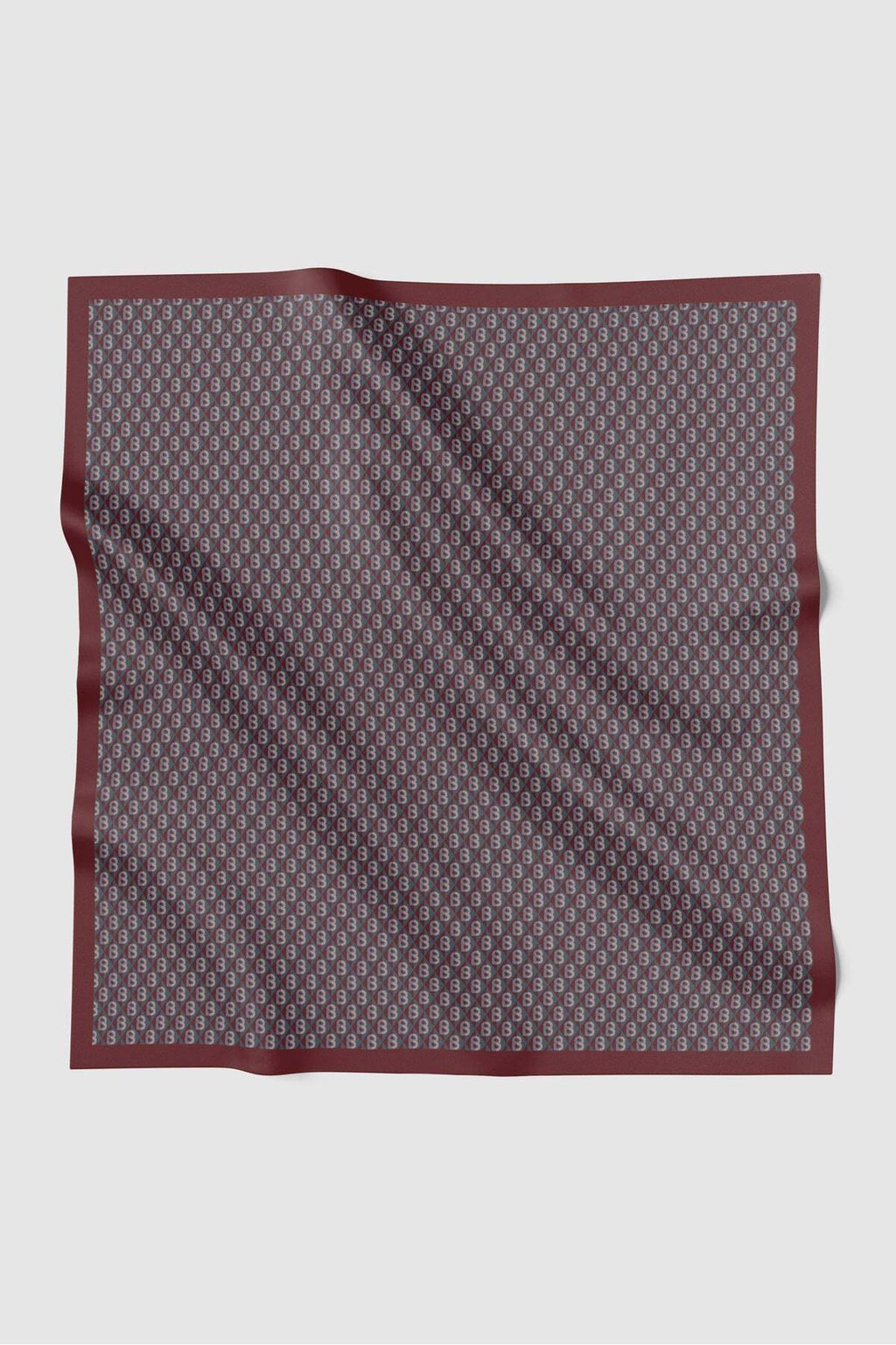 Prism Voile Square Scarf - Red Velvet