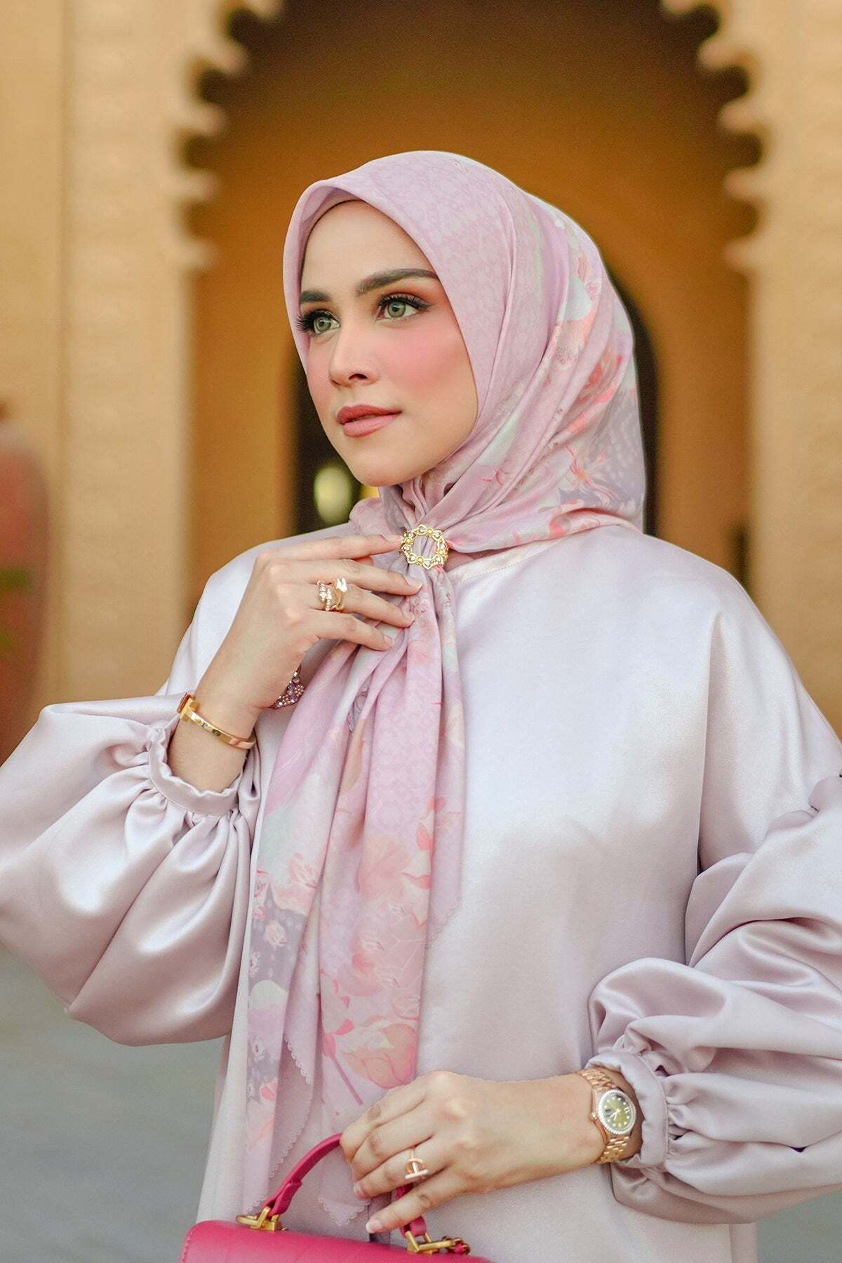 Arabian Night Kare Eşarp - Palace