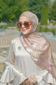 Wonderland Satin Shawl - Golden Brown