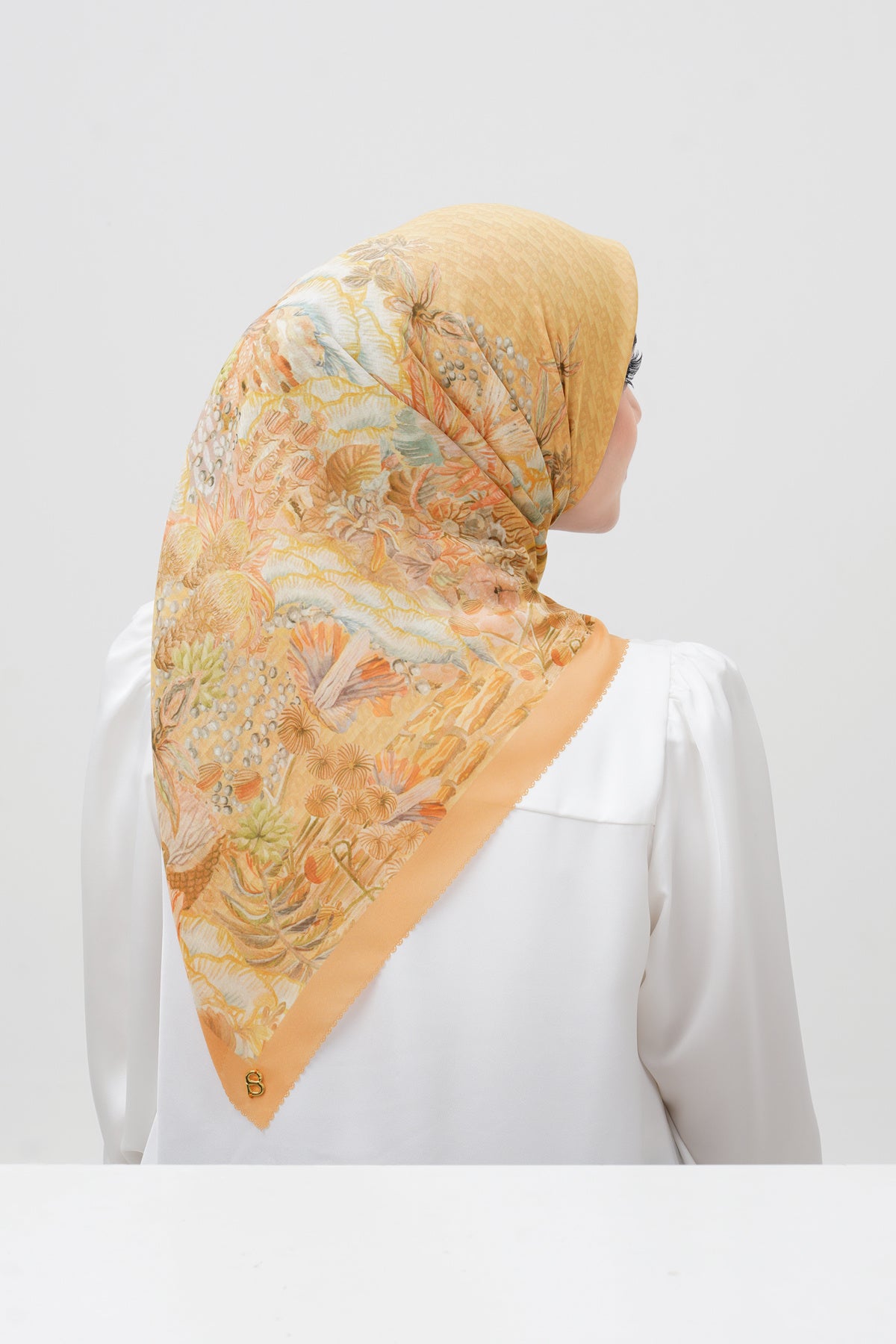 Forestis Vual Kare Eşarp - Honey