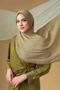 Tapis Piliseli Şal - Olive