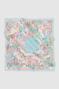 Forestis Voile Square Scarf - Aquamarine