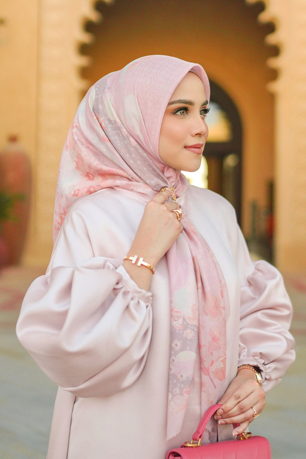 Arabian Night Square Scarf - Palace