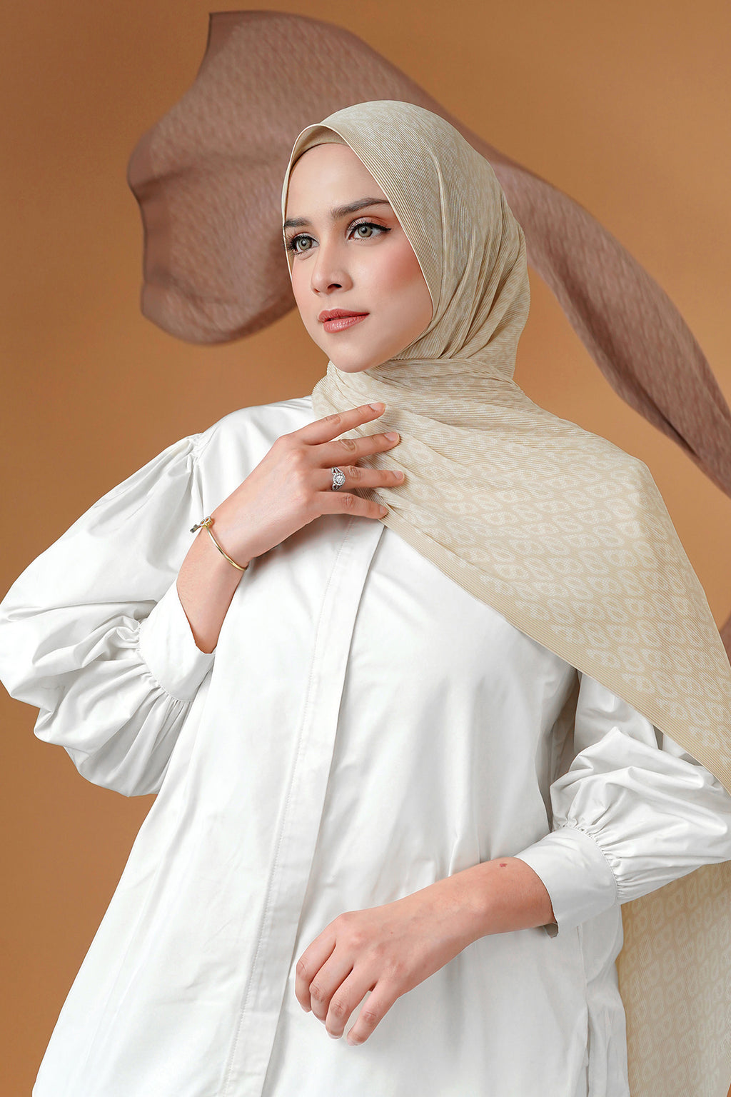 Tapis Piliseli Şal - Ivory