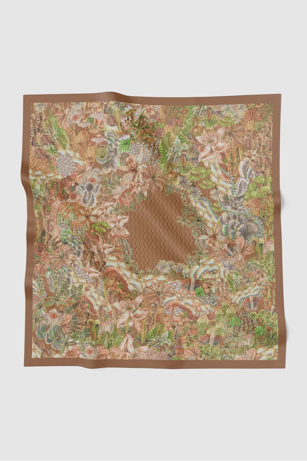 Forestis Voile Square Scarf - Caramel