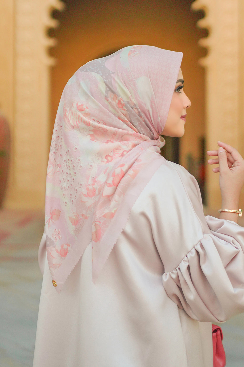 Arabian Night Square Scarf - Palace