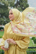 Farra Saten Şal - Mimosa