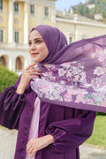 Farra Saten Şal - Patchouli