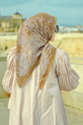 Granada Kare Eşarp - Caramel