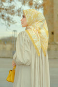 Granada Kare Eşarp - Lemon