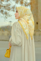 Granada Kare Eşarp - Lemon