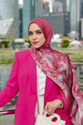 Singapore Saten Şal - Tropical