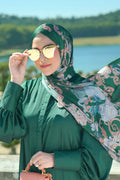 Wonderland Saten Şal - Garden