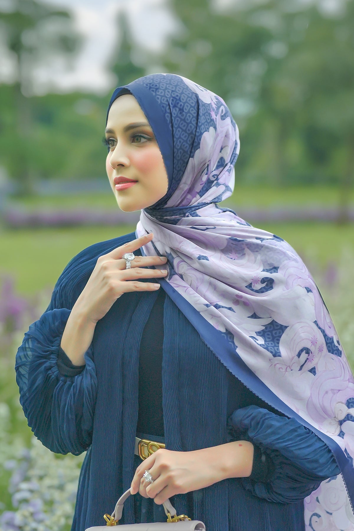 Friendship Saten Şal - Princess Luna