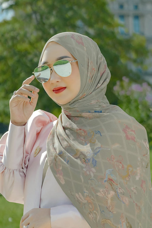 Autograph Pleated Shawl - Dijon