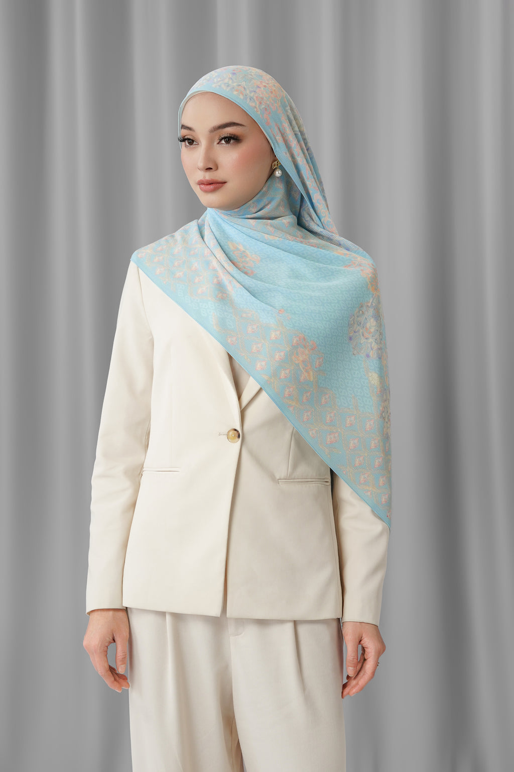 Granada Piliseli Şal - Dream Blue