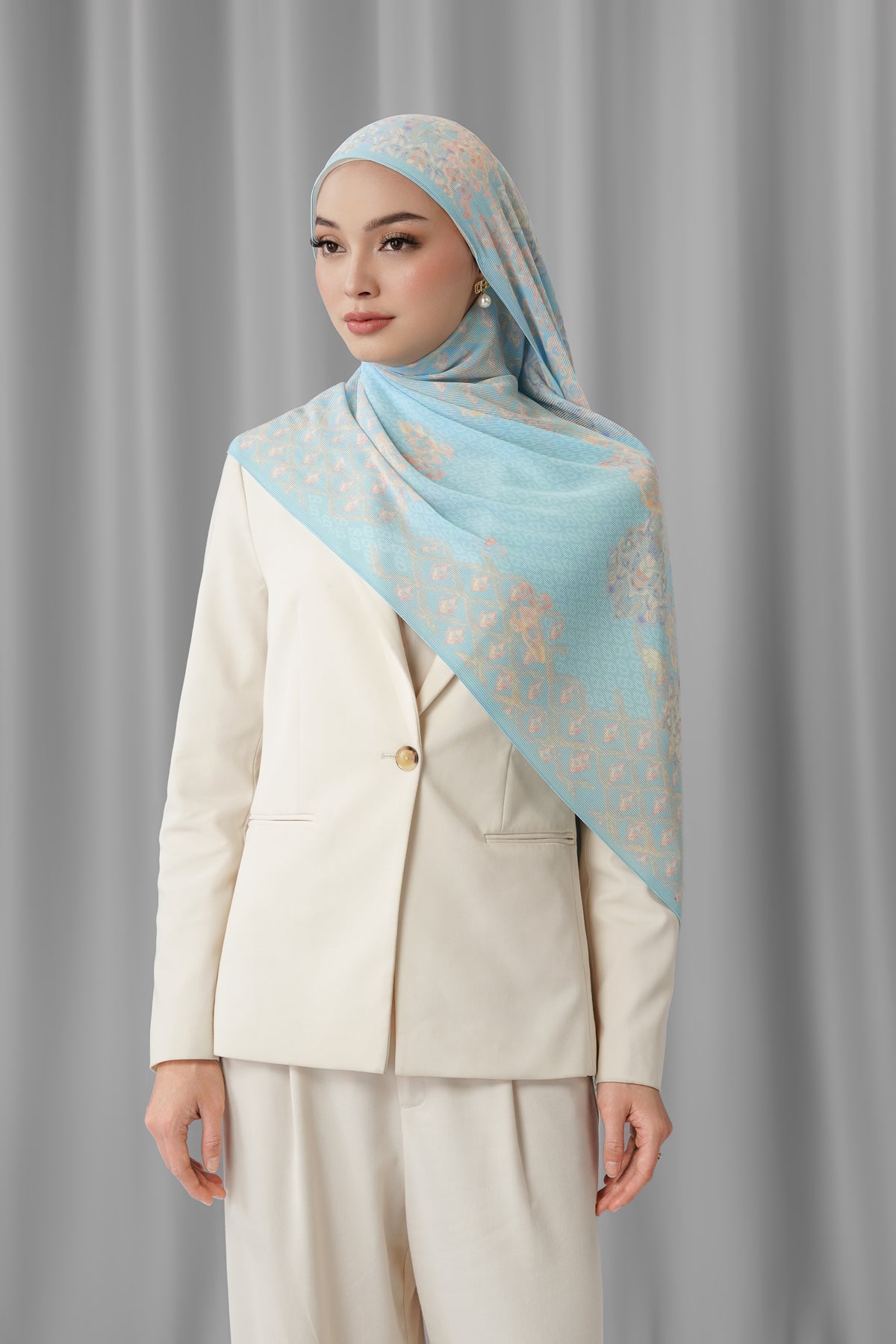 Granada Piliseli Şal - Dream Blue
