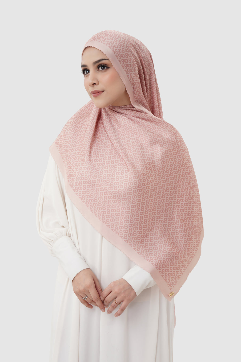 Tapis Saten Şal - Peach