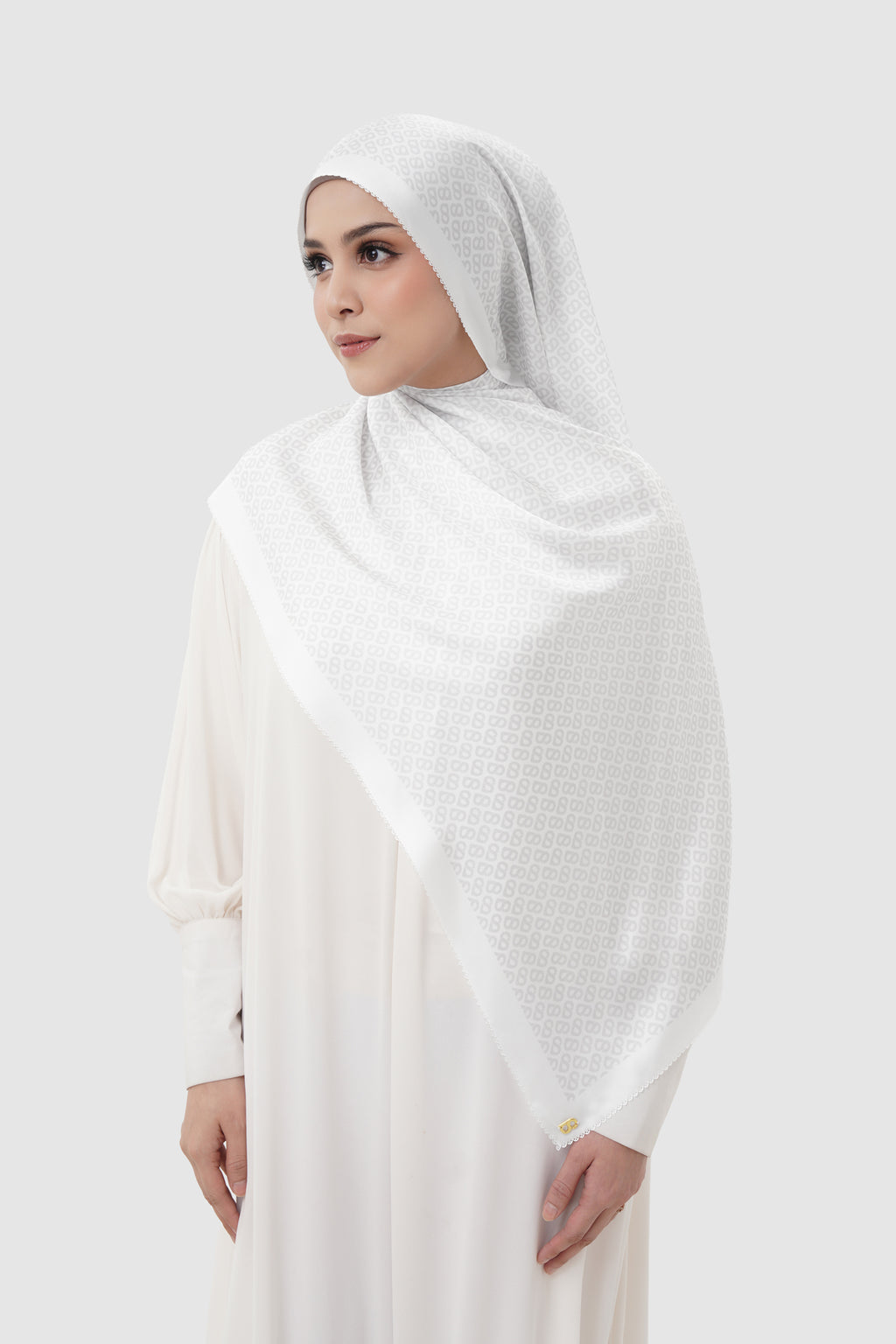 Tapis Saten Şal - Vanilla