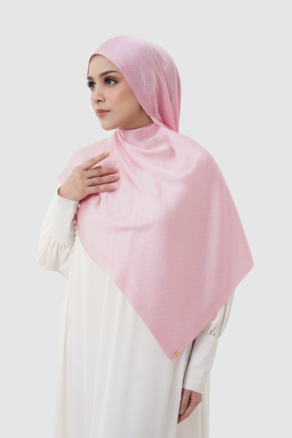 Tapis Saten Şal - Cotton Candy