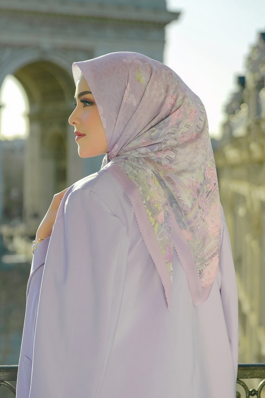 Parisian Saten Şal - Bonjour