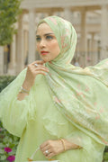 Parisian Saten Şal - Gazon